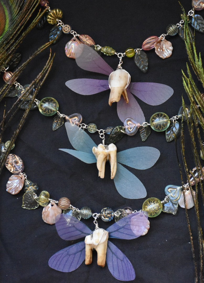 Toothfairy beaded necklaces