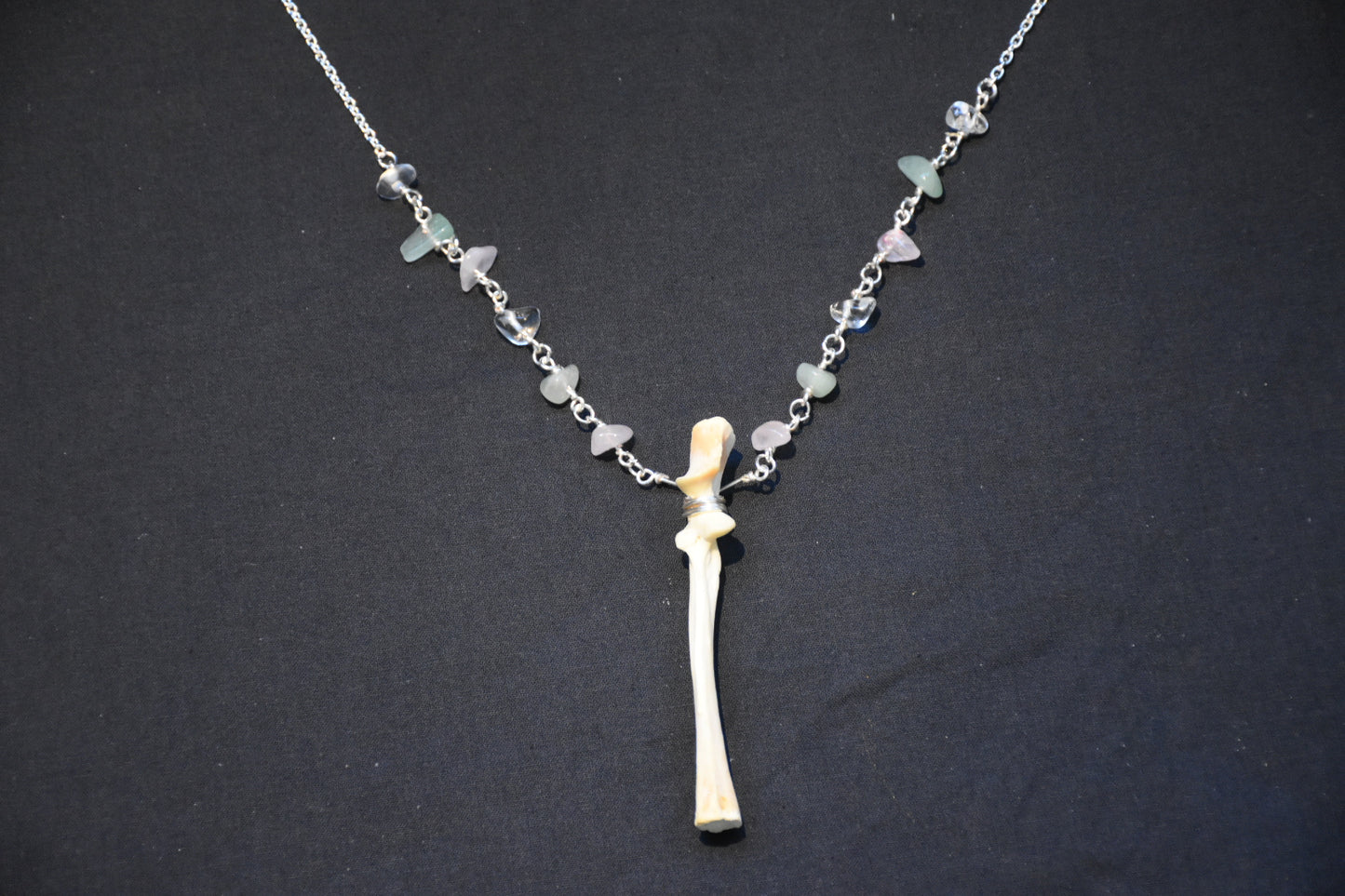 Beaver bone necklaces