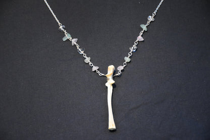 Beaver bone necklaces