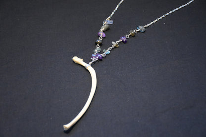 Beaver bone necklaces