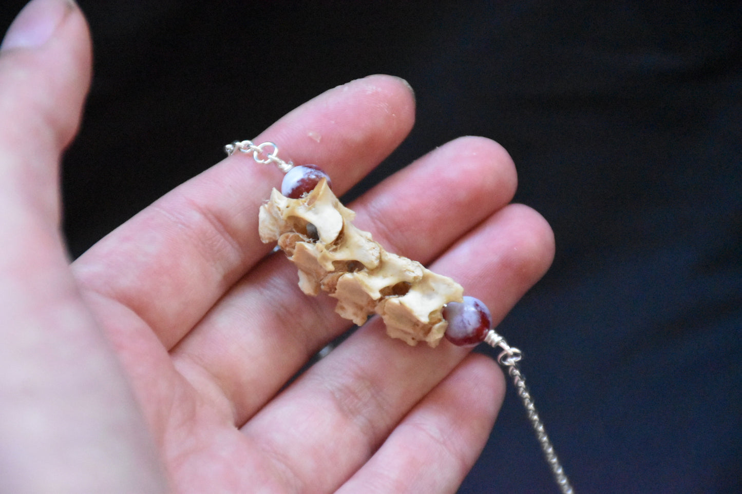Cat spine necklace