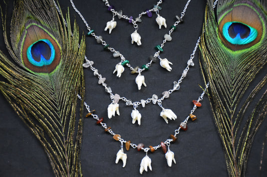 Teeth necklaces