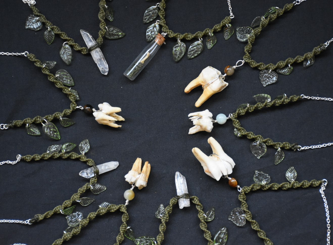 Forest necklaces