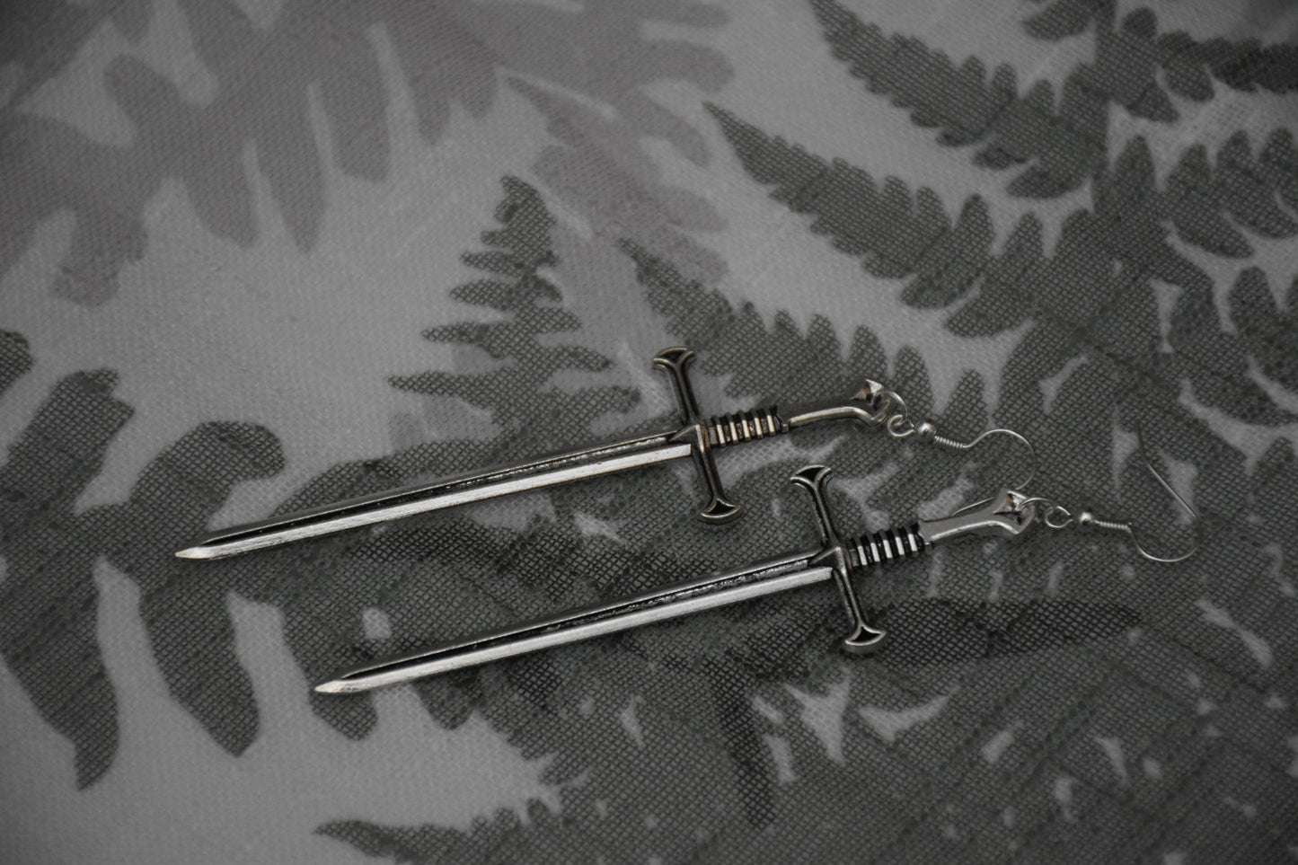 Sword earrings / necklace