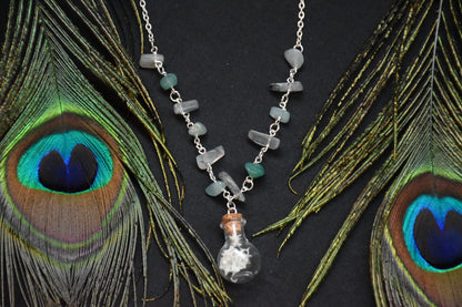 Snake bottle necklaces