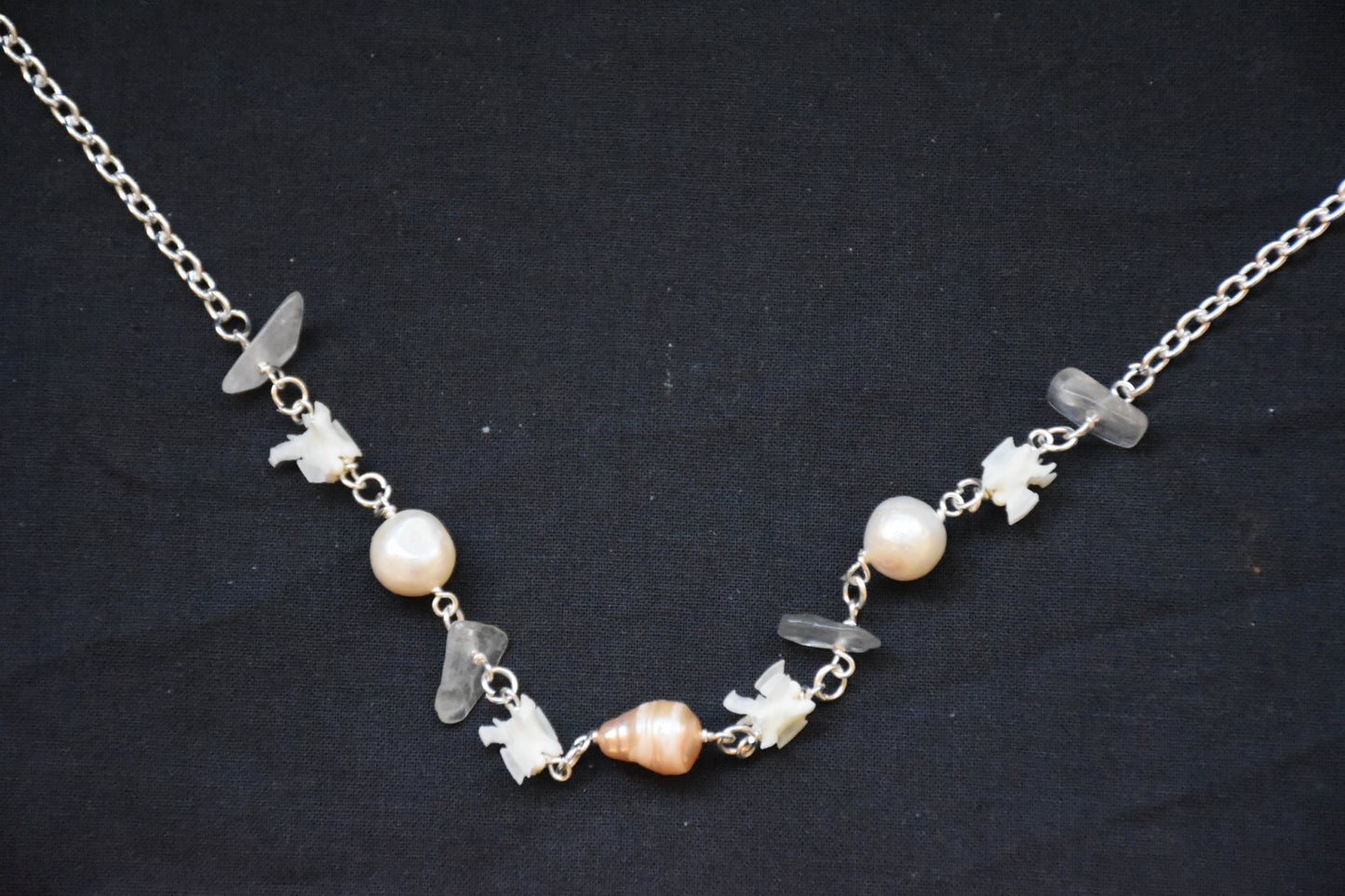Leafy labradorite snake vertebrea jewelry