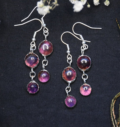 Amethyst earrings