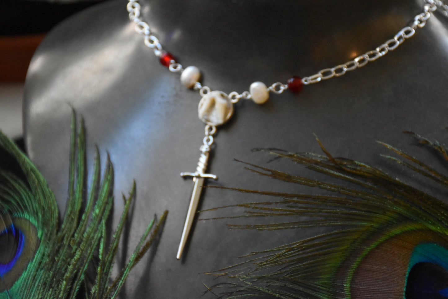 Sword tooth necklaces