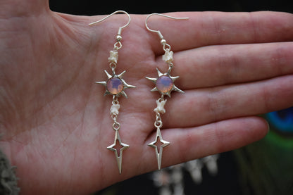 Snake divinity earrings