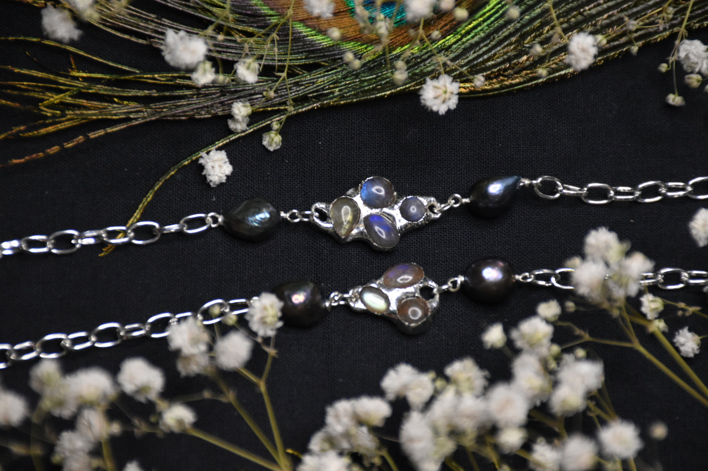 Labradorite bracelet