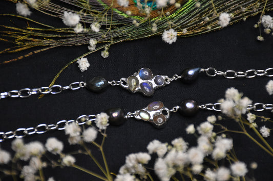 Labradorite bracelet