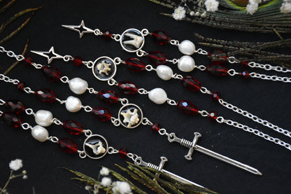 Vampire bone necklaces