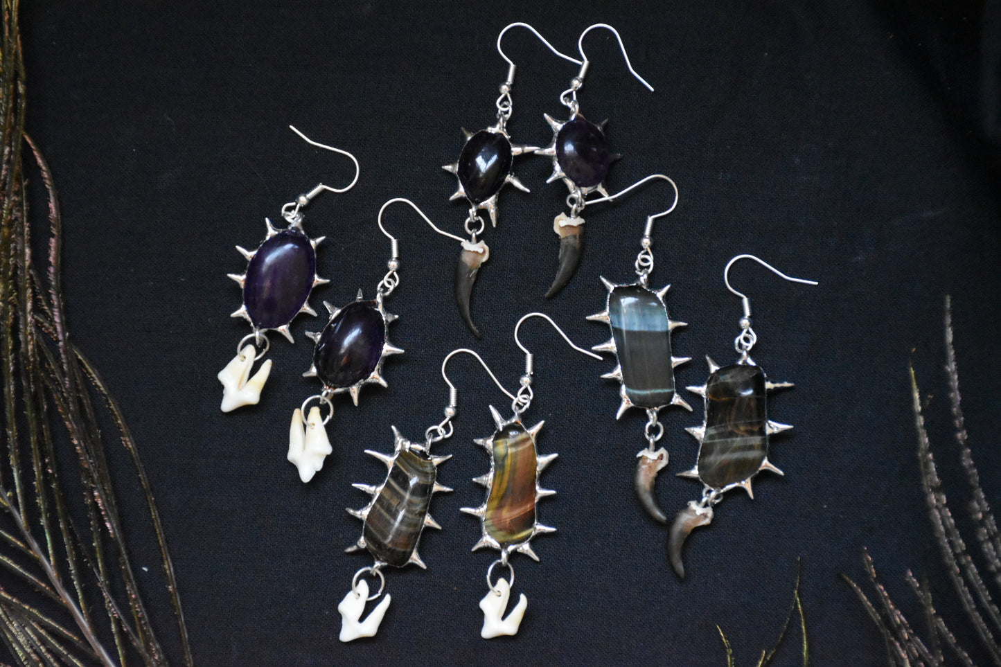 Soldered earrings