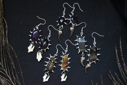 Soldered earrings