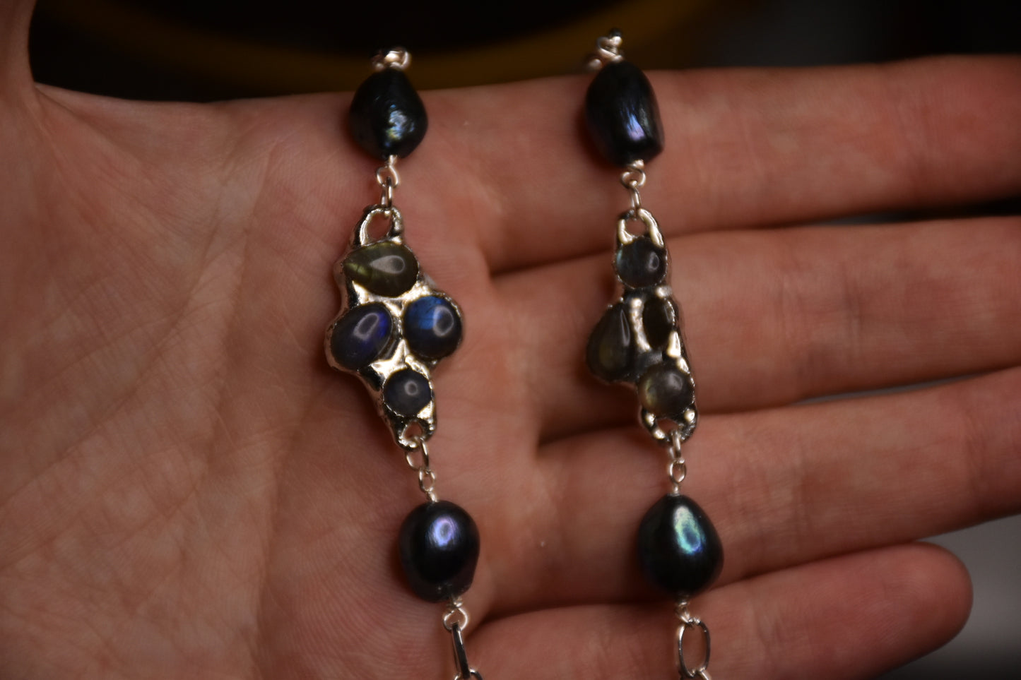 Labradorite bracelet