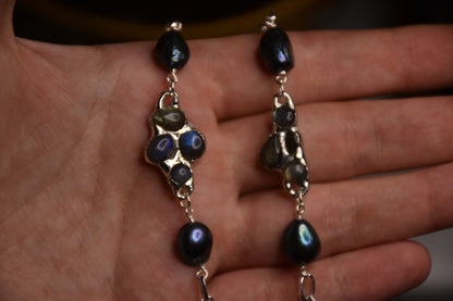 Labradorite bracelet