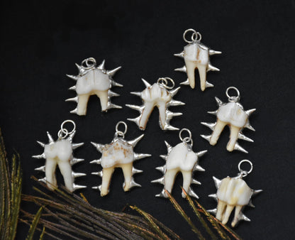 little spiky tooth pendant