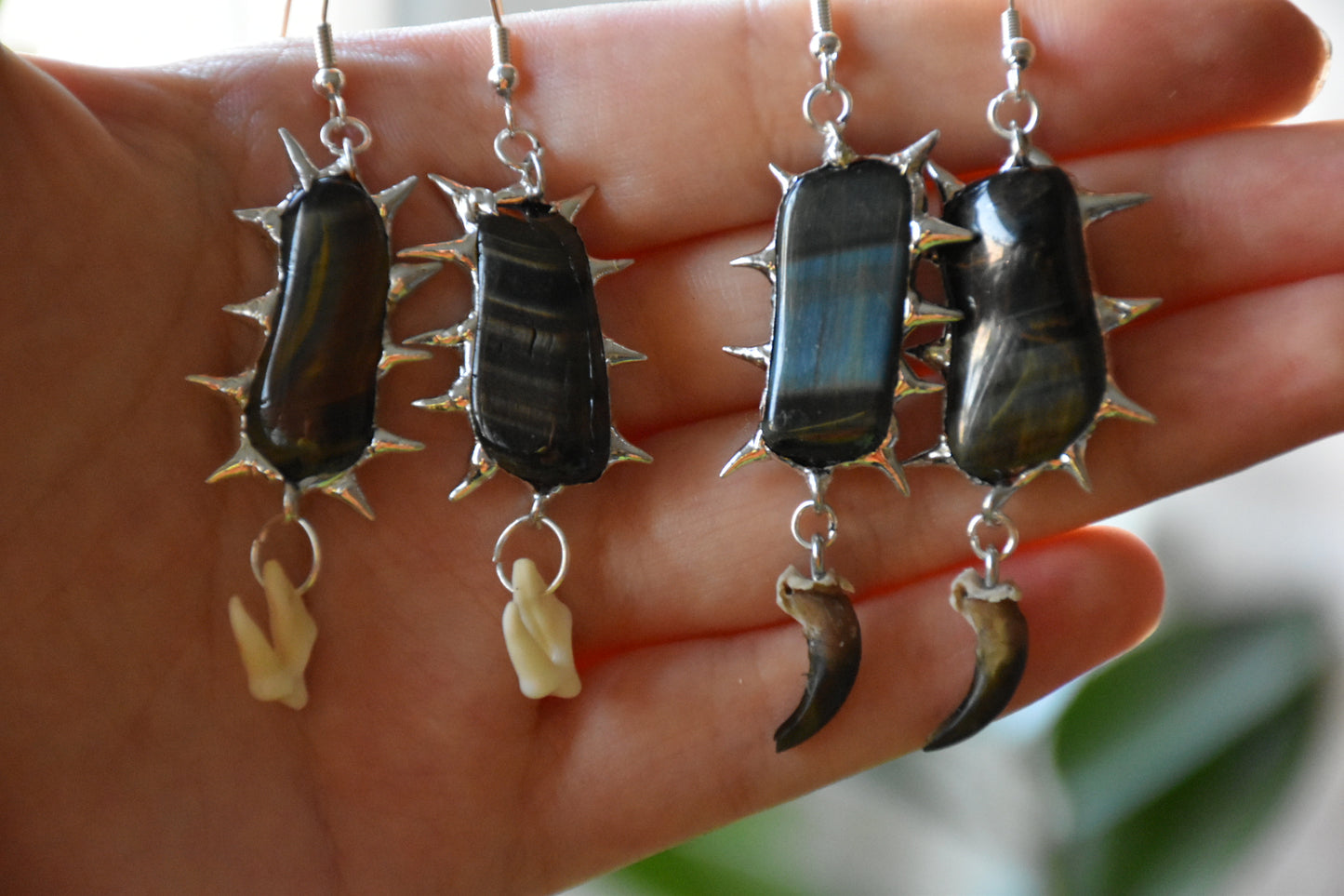 Soldered earrings