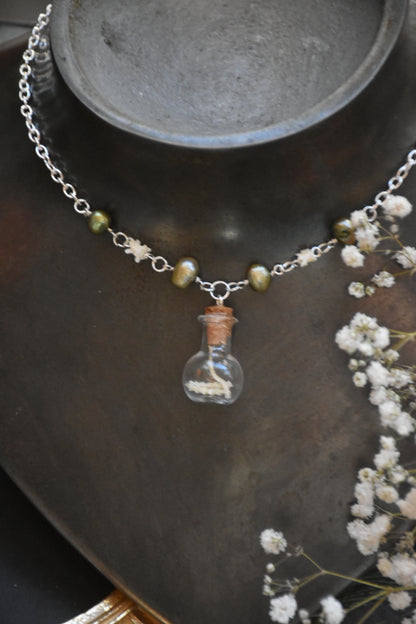 Snake bone bottle