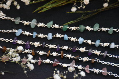 Snake crystal necklaces