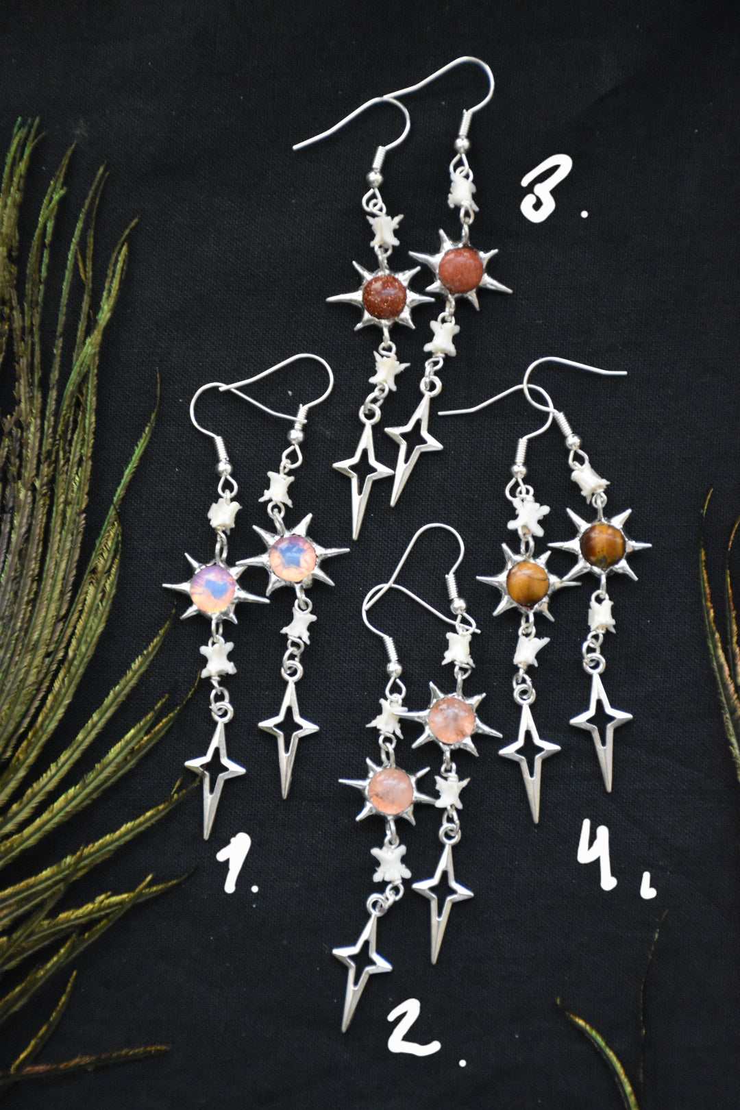 Snake divinity earrings